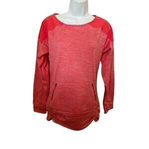The North Face Pullover Pink/Orange Long Sleeves - Nice  S